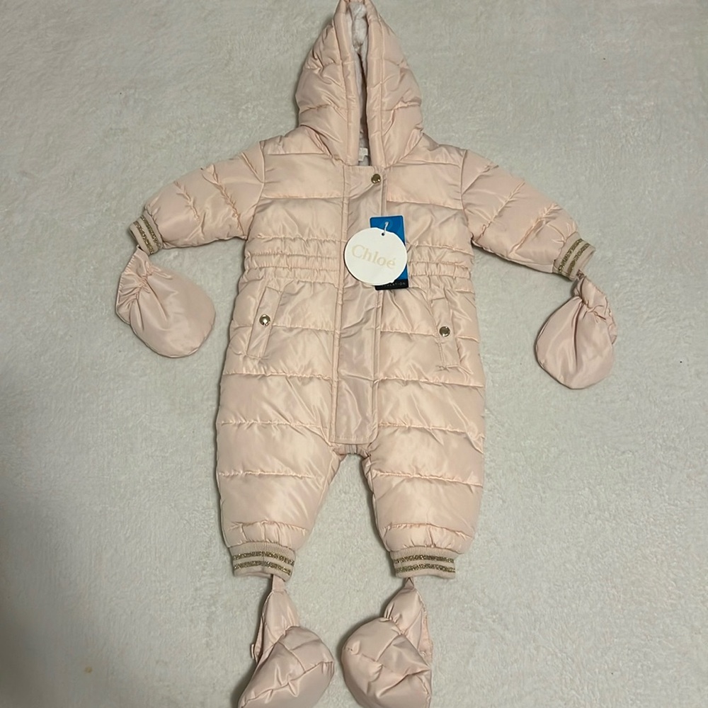 Chole insulated baby winter onesie
